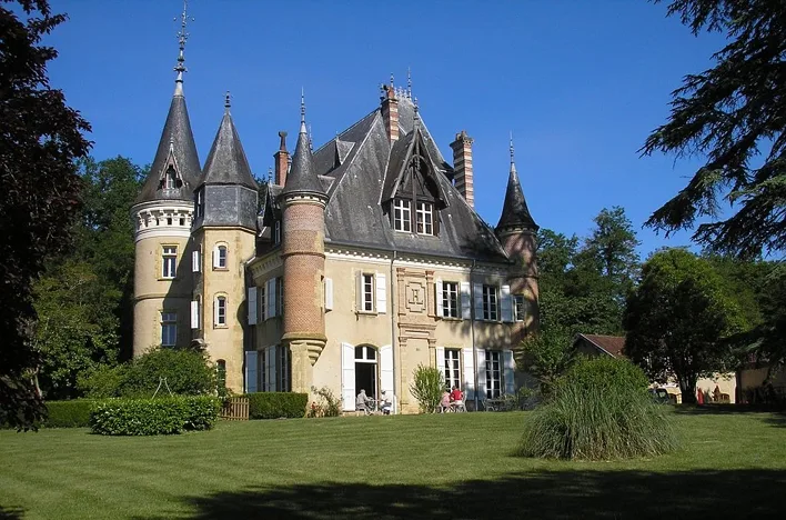 Kasteel in park